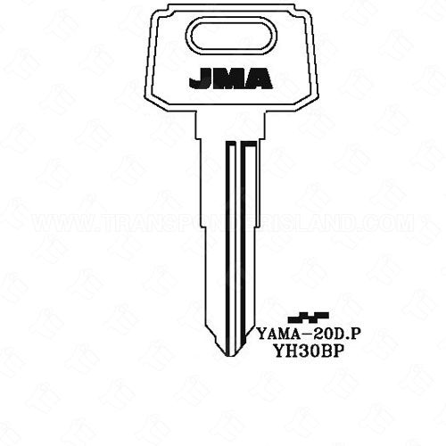 [TIK-JMA-YAMA20D] JMA Yamaha Motorcycle Key Blank YAMA-20D YH51