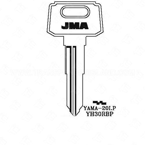 [TIK-JMA-YAMA20I] JMA Yamaha Motorcycle Key Blank YAMA-20I YH50